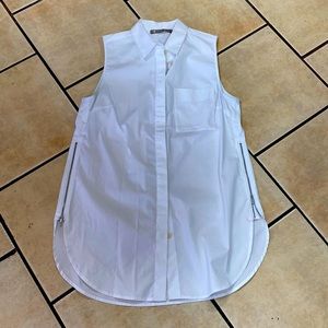 White Athleta top